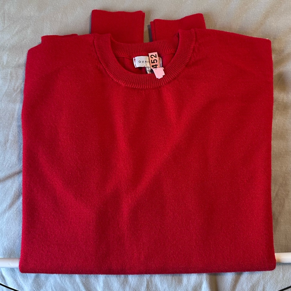 Qualfort Crewneck Sweater - Red